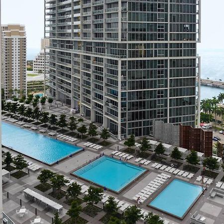 Wonderful 2 Bedroom Apt With Ocean Views At Icon Brickell 마이애미 외부 사진