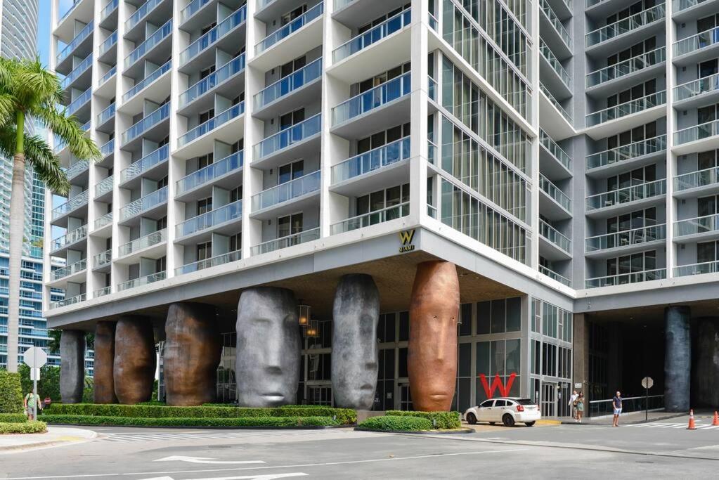 Wonderful 2 Bedroom Apt With Ocean Views At Icon Brickell 마이애미 외부 사진